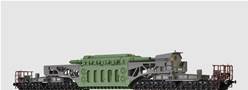 ALEMANIA DB VAGON CON TRANSFORMADOR CON 18 EJES