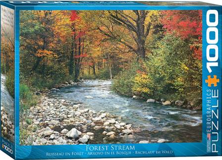 PUZZLE DE 1000  PIEZAS (48 x 68 cm) - FOREST STREAM