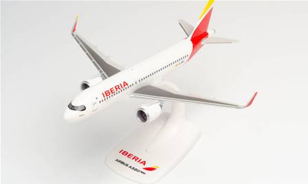 AIRBUS A320 NEO IBERIA "BARAJAS" - SEMIMONTADO ESCALA 1/200