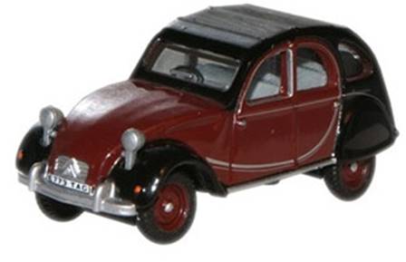 CITROEN 2CV CHARLESTON GRANATE/NEGRO