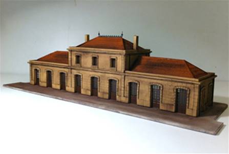 ESTACION DE SABIÑANIGO (NORTE) (25,9 x 8,3 x 6,6cm)