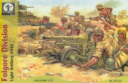 ITALIAN FOLGORE ARTILLERY 1942