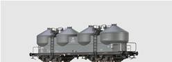 ALEMANIA DB VAGON CON 4 CONTENEDORES  TOLVA