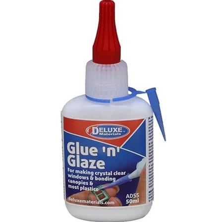 GLUE GLAZE - PARA PEGAR Y HACER CRISTALES  (50 ml)