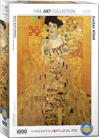 PUZZLE 1000 PIEZAS (48 x 68 cm) - "ADELE BLOCH-BAUER I" GUSTAV KLIMT