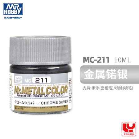 CHROME SILVER METALIZADO (10 ml) - AL ALCOHOL (Pulir con paño suave)