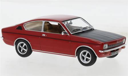 OPEL KADETT C COUPE SR ROJO-NEGRO MATE