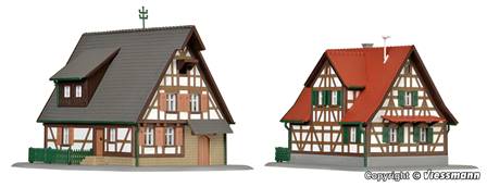 CASAS (7 x 6 cm) Y (7,5 x 6,5 cm)