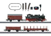 TREN INICIO HO DIGITAL LOCOMOTORA VAPOR + 3 VAGONES (150 x 85 cm)
