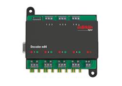 DECODER M84 PARA SEÑALES, MOTORES E ILUMINACIONES (MOTOROLA, DCC,MFX)