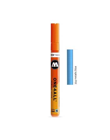 PINTURA ACRILICA EN ROTULADOR (grosor=2 mm) - METALLIC BLUE