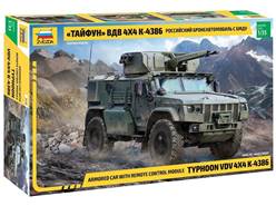 K 4386 TYPHOON RUSO COCHE 4X4 CON MODULO DE CONTROL REMOTO