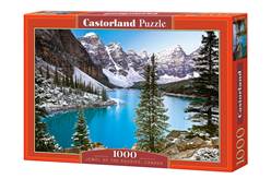 PUZZLE DE 1000 PIEZAS (138 x 68cm)- THE JEWEL OF THE ROCKIES - CANADA