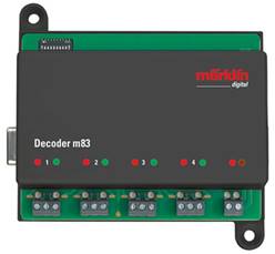 DECODER M83 PARA DESVIOS Y SEÑALES (MOTOROLA, DCC Y MFX)