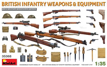 BRITISH INFANTRY WEAPONS