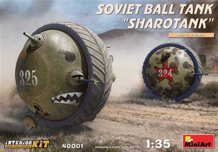 SOVIET BALL TANK "SHAROTANK"