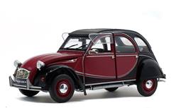 CITROEN 2CV CHARLESTON 1982 GRANATE / NEGRO