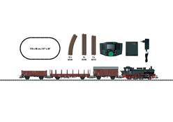 TREN DE INICIO DIGITAL LOCOMOTORA VAPOR + 3 VAGONES (150 x 76 cm)