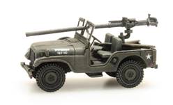 US M38 JEEP+106 mm - MONTADO Y PINTADO