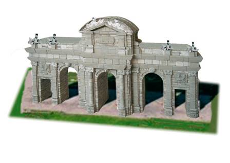 PUERTA DE ALCALÁ (30 x 7 x 15,5 cm)