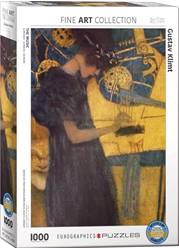 PUZZLE DE 1000  PIEZAS (48 x 68 cm) - THE MUSIC- GUSTAV KLIMT