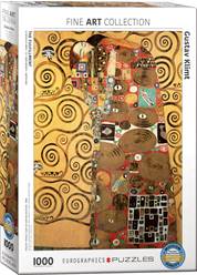PUZZLE 1000 PIEZAS (48 x 68 cm) - "THE FULFILLMENT" GUSTAV KLIMT