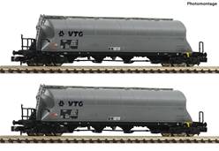 ALEMANIA VTG SET DE 2 VAGONES SILOS  (238 mm)