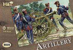ARTILLERIA FRANCESA (24 soldados+4 cañones)