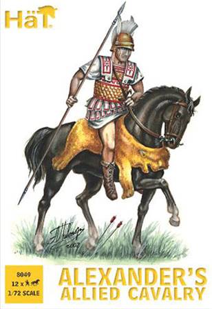 CABALLERIA ALIADA DE ALEJANDRO (12 soldados a caballo)