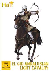 ANDALUCES DEL CID CABALLERÍA LIGERA (12 soldados a caballo)