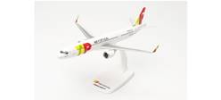 AIRBUS A321LR- TAP AIR PORTUGAL (22, 3 cm) - SEMIMONTADO ESCALA 1/200