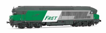 FRANCIA SNCF LOC. DIESEL CC 472010 FRET VERDE (CONECTOR DE 21 PINS)