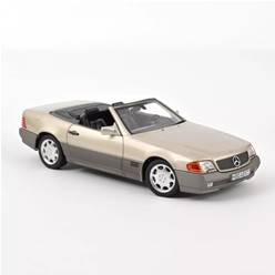 MERCEDES 500 SL 1989 PLATA METALIZADA