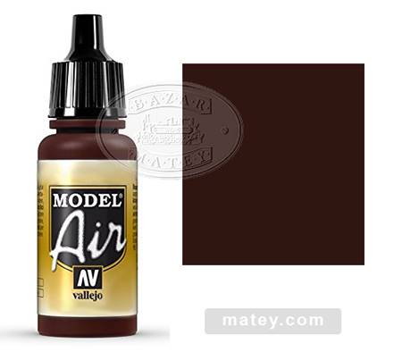 PINTURA ACRILICA PARA AEROGRAFO (17 ml) - MARRÓN ROJIZO