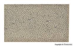 PLACA DE PIEDRA 28 X 16,3 cm EN GOMA FLEXIBLE