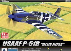 MUSTANG P-51B USAAF "BLUE NOSE"
