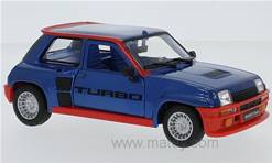 RENAULT 5 TURBO 1982 AZUL Y ROJO