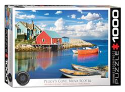 PUZZLE 1000 PIEZAS (48 x 68 cm) - PEGGY'S COVE, NUEVA ESCOCIA