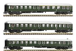 ALEMANIA DB SET DE 3 COCHES DE VIAJEROS ILUMINACION 945301 Y 944701