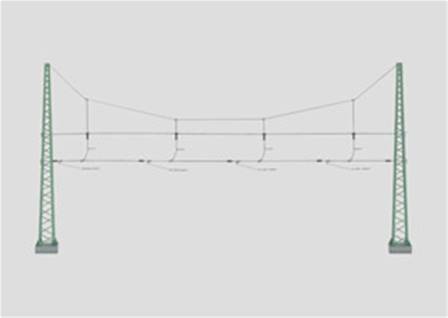 TRANSVERSAL CATENARIA PARA 4 VÍAS