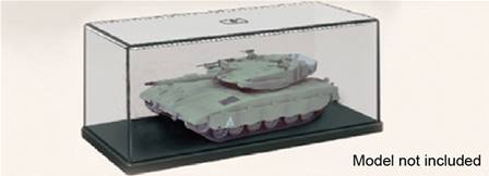 CAJA EXPOSITORA PARA COCHES 1/43 Y TANQUES 1/72  (170 x 75 x 67 mm)