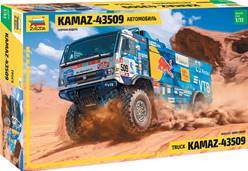 CAMION CAMAZ-43509 DE RALLYE DEL DESIERTO - ESCALA 1/35