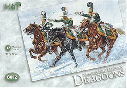 DRAGONES RUSOS (12 soldados a caballo)
