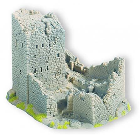 CASTILLO EN RUINAS (18 x 14 x 12 cm)