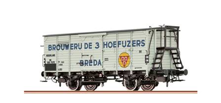 HOLANDA NS VAGON CERRADO "BROUWERU DE 3 HOEFUZERS"