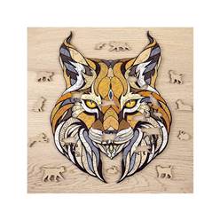 EWA PUZZLE DE MADERA LINCE (80 piezas)