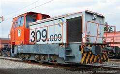 RENFE LOCOMOTORA 309 DIESEL DE MANIOBRAS ROJA/GRIS (NEM662, NEXT18)