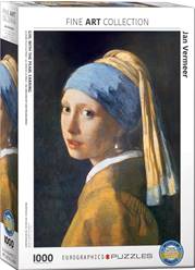 PUZZLE DE 1000  PIEZAS (48 x 68 cm) - CHICA DEL PENDIENTE DE PERLA