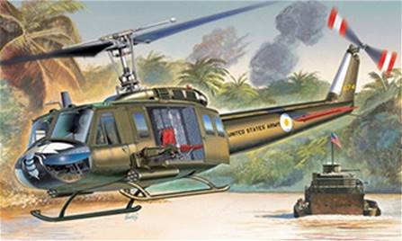 UH-1D SLICK (INCLUYE CALCAS PARA VERSION ESPAÑOLA)