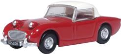 AUSTIN HEALEY FROGEYE SPRITE ROJO BLANCO